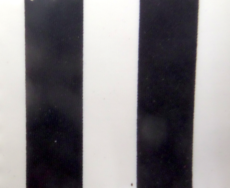 8.Black-White 1/2 " New Stripes